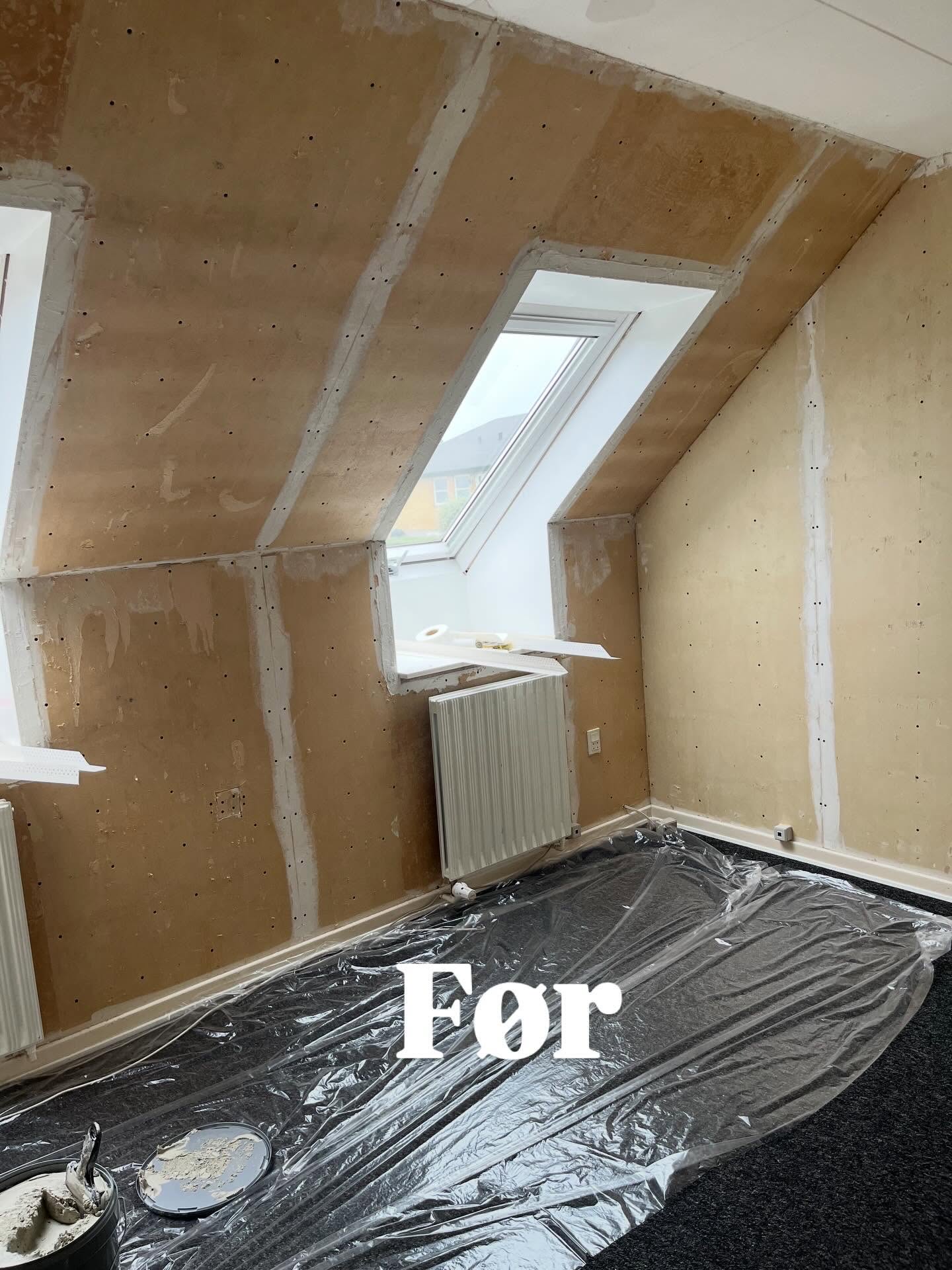 Før, malerarbejde i Horsens